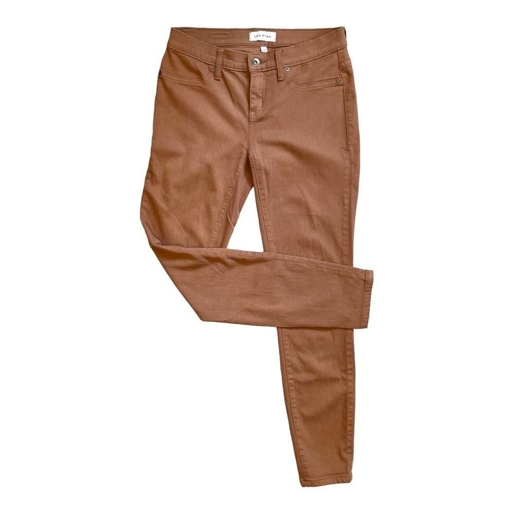 Lila Ryan Brown Ankle Length Jeggings/Skinny Jeans